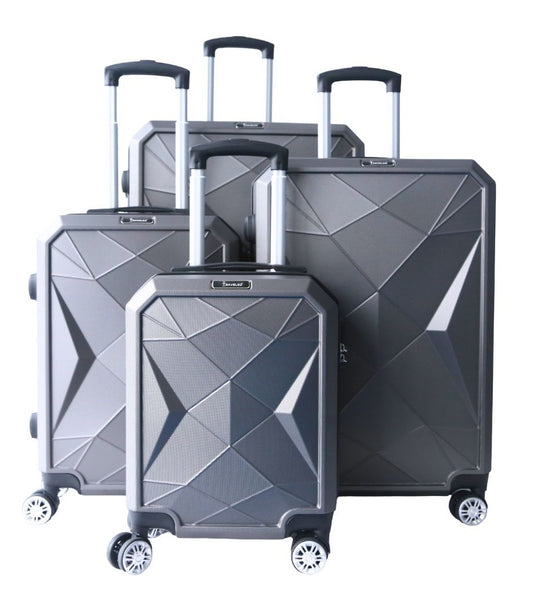 Kofferset Rungassi Hartschalenkoffer Trolley Reisekoffer Koffer Set 4 stück  CF-ABS04