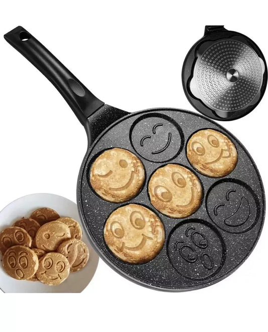 Pfannkuchen Tiere Cartoon Pfanne Alu-Guss Ø26cm Induktion Cheffinger CPAN